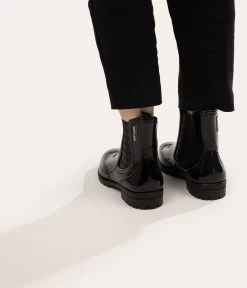 DENVER Vegan Rain Boots -Fashion Clothing Store FW22 shoes denver black 2 3