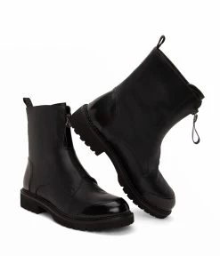 JASMIN Women's Vegan Combat Boots -Fashion Clothing Store FW22 shoes jasmin black 6
