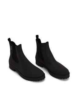 LANEY Women's Vegan Rain Boots -Fashion Clothing Store FW22 shoes laney matteblack 3