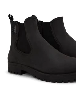 LANEY Women's Vegan Rain Boots -Fashion Clothing Store FW22 shoes laney matteblack 6