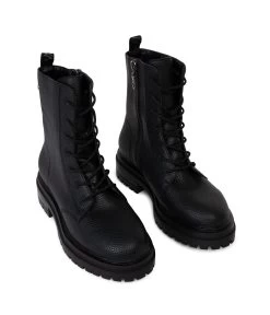 MAREE Women's Vegan Combat Boots -Fashion Clothing Store FW22 shoes maree black 3