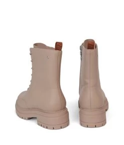 MAREE Women's Vegan Combat Boots -Fashion Clothing Store FW22 shoes maree blush 5