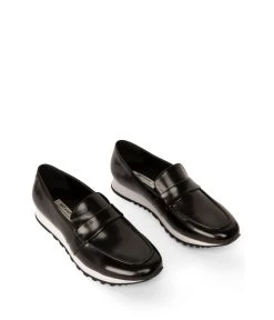 MILO Men's Vegan Slip-On Loafers -Fashion Clothing Store FW22 shoes milo black 3