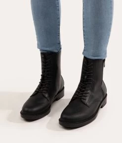 MORTON Women's Vegan Combat Boots -Fashion Clothing Store FW22 shoes morton black 2 1