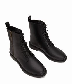 MORTON Women's Vegan Combat Boots -Fashion Clothing Store FW22 shoes morton black 3