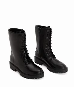 REM Women's Vegan Combat Boots -Fashion Clothing Store FW22 shoes rem black 3