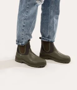 SIVA Women's Vegan Slip On Boots -Fashion Clothing Store FW22 shoes siva black 2 2