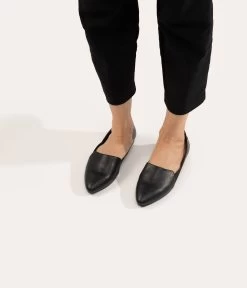 WESTMOUNT Women's Vegan Flats -Fashion Clothing Store FW22 shoes westmount black 2 1