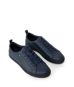 YUVI Men's Vegan Sneakers -Fashion Clothing Store FW22 shoes yuvi navy 3