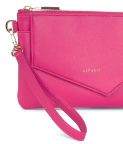 NIA Vegan Wristlet Wallet - Arbor -Fashion Clothing Store FW23 Arbor nia dragonfruit 6