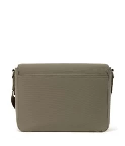 ANTON Vegan Messenger Bag - Canvas -Fashion Clothing Store FW23 Canvas Anton olive 5