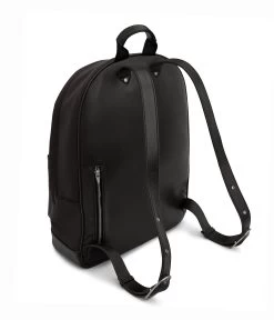 BALILG Large Vegan Backpack - Canvas -Fashion Clothing Store FW23 Canvas BaliLg Black 5