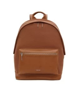 BALILG Large Vegan Backpack - Canvas -Fashion Clothing Store FW23 Canvas BaliLg Chili 1