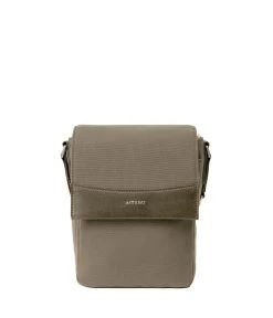 EGON Vegan Messenger Bag - Canvas 20 EGON Vegan Messenger Bag - Canvas -Fashion Clothing Store FW23 Canvas Egon Olive 1