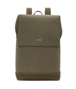 HOXTON Vegan Backpack - Canvas 36 HOXTON Vegan Backpack - Canvas -Fashion Clothing Store FW23 Canvas Hoxton Olive 1
