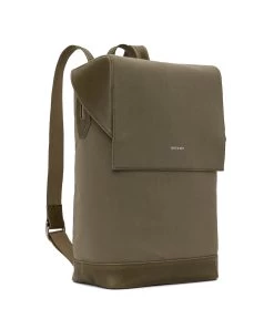 HOXTON Vegan Backpack - Canvas 40 HOXTON Vegan Backpack - Canvas -Fashion Clothing Store FW23 Canvas Hoxton Olive 3