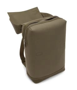 HOXTON Vegan Backpack - Canvas 41 HOXTON Vegan Backpack - Canvas -Fashion Clothing Store FW23 Canvas Hoxton Olive 4