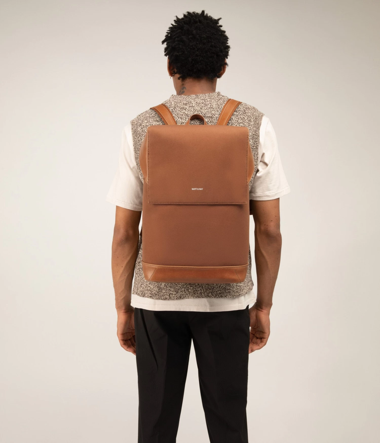 HOXTON Vegan Backpack - Canvas 4 HOXTON Vegan Backpack - Canvas - Image 2