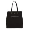 LEIDEN Vegan Tote Bag - Canvas -Fashion Clothing Store FW23 Canvas Leiden Black 1