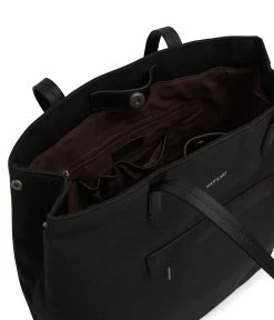 LEIDEN Vegan Tote Bag - Canvas 18 LEIDEN Vegan Tote Bag - Canvas -Fashion Clothing Store FW23 Canvas Leiden black 4