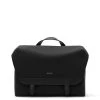 MARTEL Vegan Messenger Bag - Canvas 2 MARTEL Vegan Messenger Bag - Canvas -Fashion Clothing Store FW23 Canvas Martel Black 1