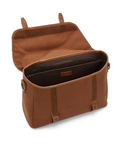 MARTEL Vegan Messenger Bag - Canvas -Fashion Clothing Store FW23 Canvas Martel Chili 4
