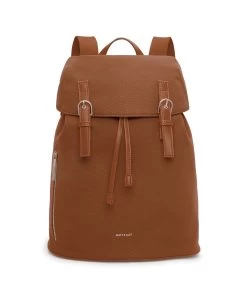 THEO Vegan Backpack - Canvas -Fashion Clothing Store FW23 Canvas Theo Chili 1