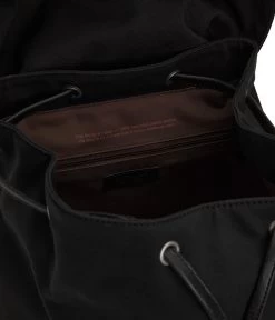 THEO Vegan Backpack - Canvas -Fashion Clothing Store FW23 Canvas Theo black 4