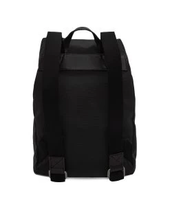 THEO Vegan Backpack - Canvas -Fashion Clothing Store FW23 Canvas Theo black 5