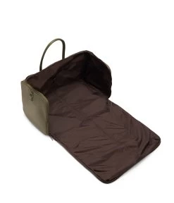 ZAM Vegan Weekender Bag - Canvas 36 ZAM Vegan Weekender Bag - Canvas -Fashion Clothing Store FW23 Canvas Zam Olive 5