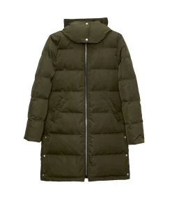 GIADA Puffer Jacket -Fashion Clothing Store FW23 Outerwear Giada Olive 1