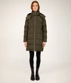 GIADA Puffer Jacket -Fashion Clothing Store FW23 Outerwear Giada espresso 2 1