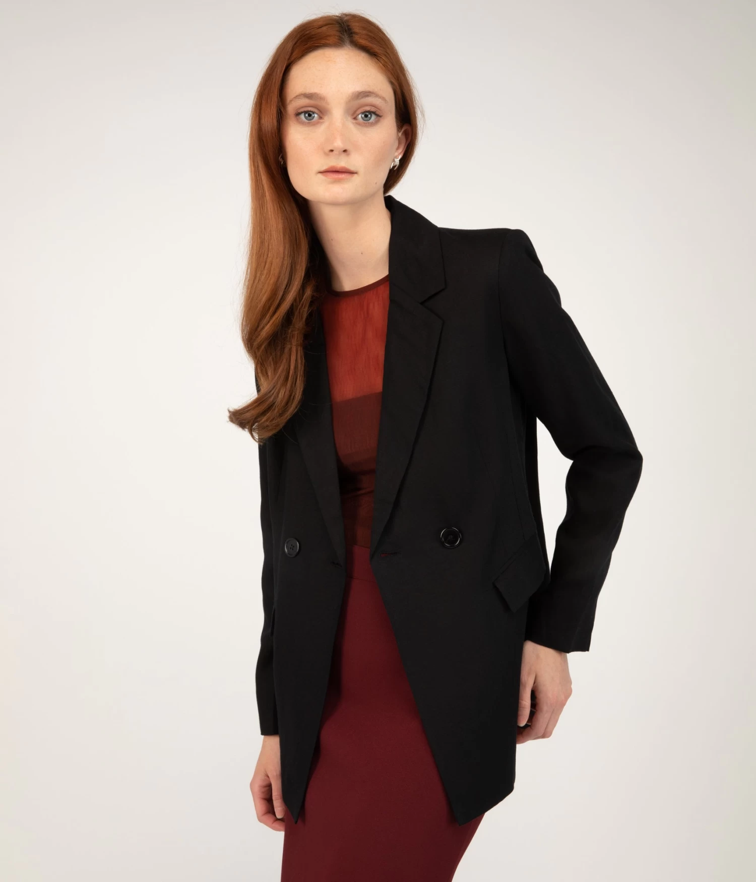 NOVO Women's Vegan Blazer 7 NOVO Women's Vegan Blazer - Image 5