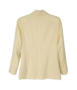 NOVO Women's Vegan Blazer 28 NOVO Women's Vegan Blazer -Fashion Clothing Store FW23 Outerwear Novo butter 5