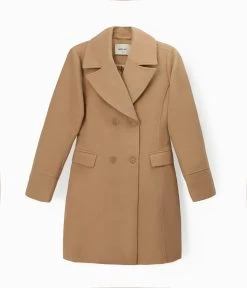 ODILIA Women's Vegan Coat -Fashion Clothing Store FW23 Outerwear Odilia beige 1