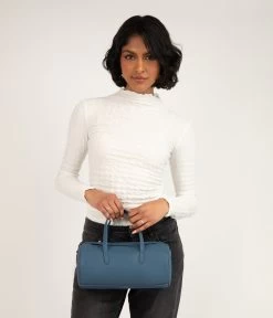INES Vegan Barrel Bag - Purity -Fashion Clothing Store FW23 Purity Ines galaxy 2 1