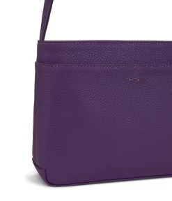 LUISA Sustainable Vegan Shoulder Bag - Purity -Fashion Clothing Store FW23 Purity Luisa violet 6