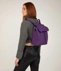 MUMBAI MED Vegan Backpack - Purity -Fashion Clothing Store FW23 Purity Mumbaimed black 2 2