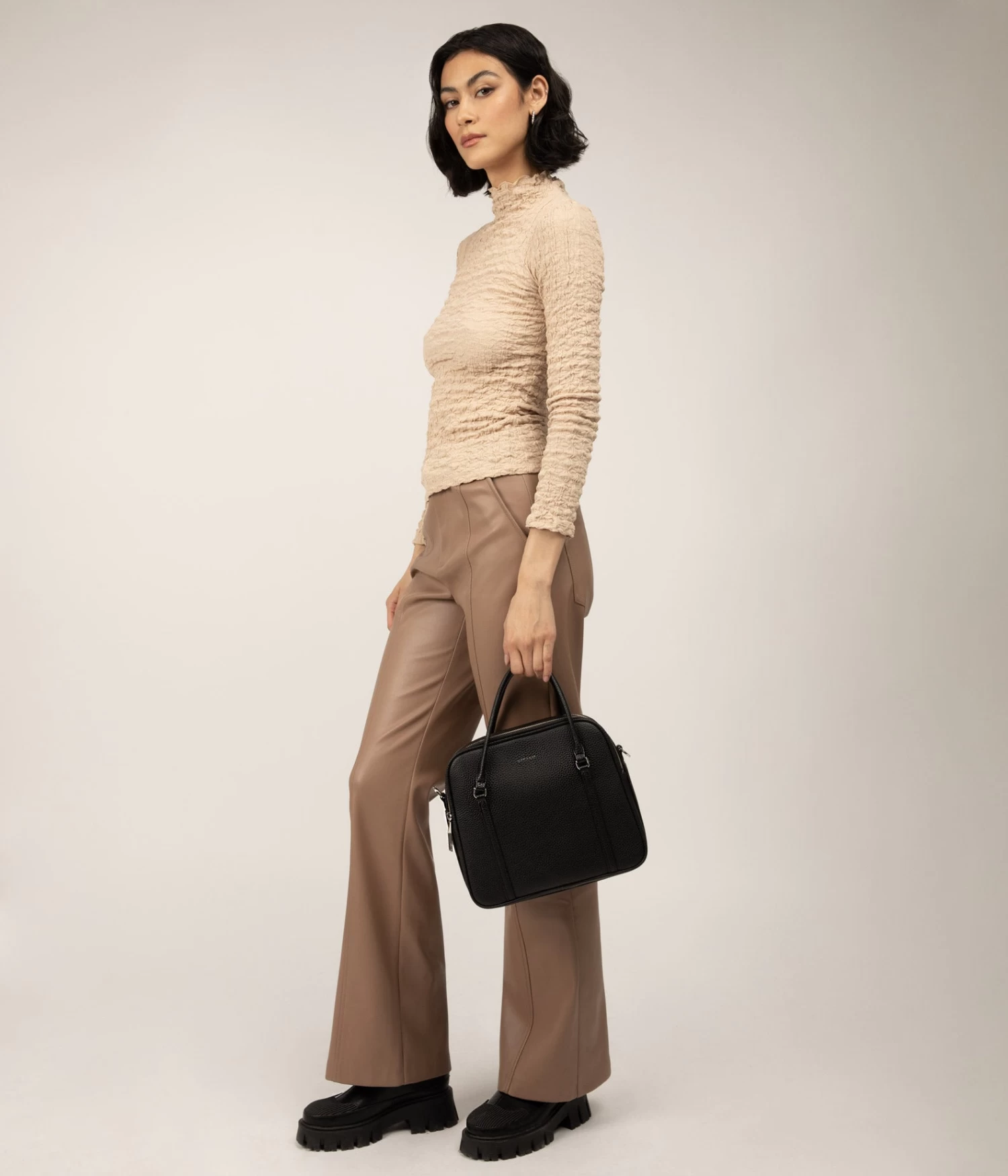 SABBILG Vegan Satchel - Purity 5 SABBILG Vegan Satchel - Purity - Image 3