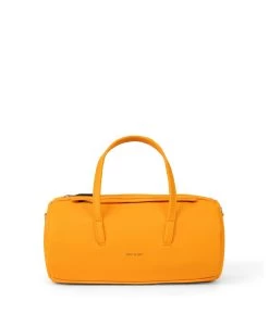 INES Vegan Barrel Bag - Purity -Fashion Clothing Store FW23 Purity ines arancia 1