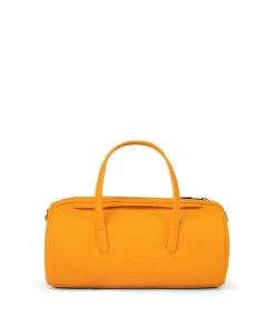 INES Vegan Barrel Bag - Purity -Fashion Clothing Store FW23 Purity ines arancia 5