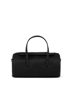 INES Vegan Barrel Bag - Purity -Fashion Clothing Store FW23 Purity ines black 5
