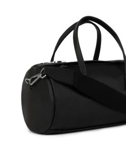 INES Vegan Barrel Bag - Purity -Fashion Clothing Store FW23 Purity ines black 6