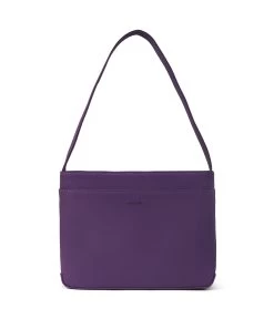 LUISA Sustainable Vegan Shoulder Bag - Purity -Fashion Clothing Store FW23 Purity luisa violet 1