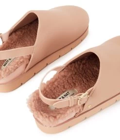 SARO Women's Vegan Mule Shoes -Fashion Clothing Store FW23 Shoes Saro Mohogany 6