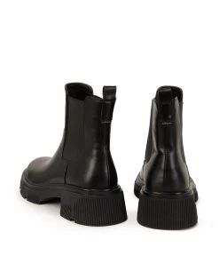 TAYLA Women's Vegan Chelsea Boots 17 TAYLA Women's Vegan Chelsea Boots -Fashion Clothing Store FW23 Shoes Tayla black 5