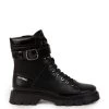 TOMEI Women's Vegan Combat Boots
