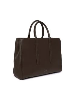 EVELIN Vegan Satchel - Sol 37 EVELIN Vegan Satchel - Sol -Fashion Clothing Store FW23 Sol Evelin espresso 3