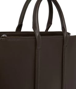 EVELIN Vegan Satchel - Sol 39 EVELIN Vegan Satchel - Sol -Fashion Clothing Store FW23 Sol Evelin espresso 6