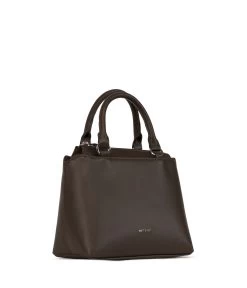 ATHENA Small Vegan Satchel - Sol -Fashion Clothing Store FW23 Sol athena espresso 3